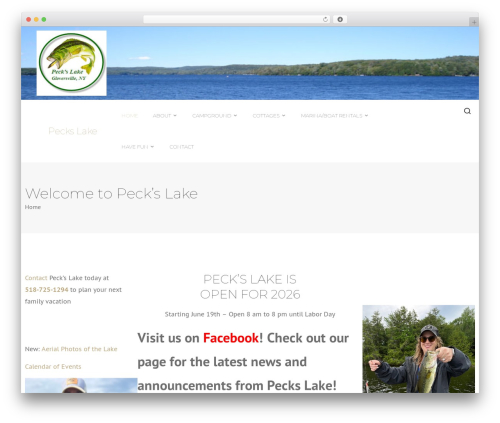 Eversor WordPress plugin - peckslake.com