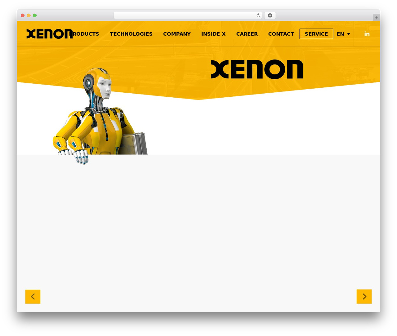 Pro WordPress theme - xenon-automation.com