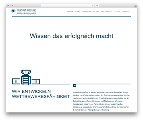 Visual elements WordPress plugin - cbc-partner.de