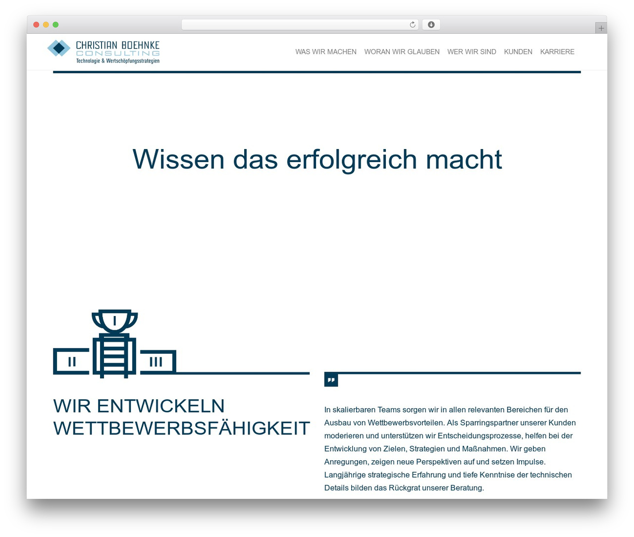 Stream theme WordPress - cbc-partner.de