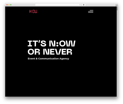 Theme WordPress Now - now-agency.ru