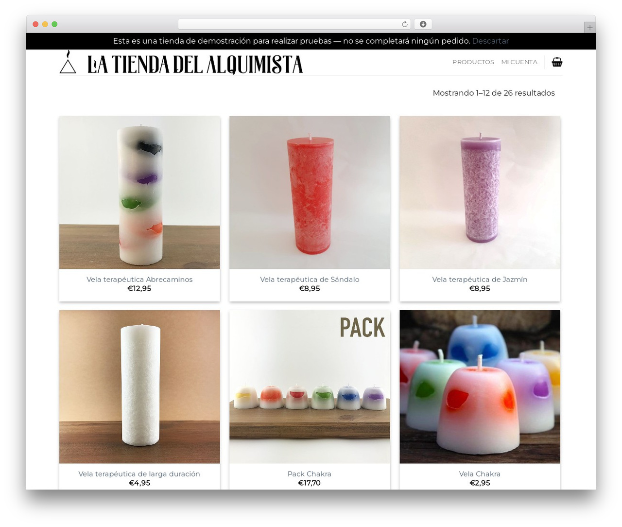 Theme WordPress Flatsome - latiendadelalquimista.com