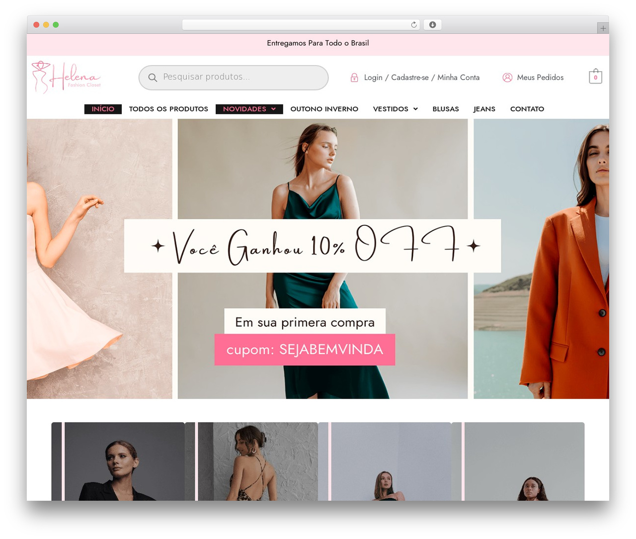 Theme WordPress Hello Elementor - descomplicandosite.com/helenacloset Theme WordPress Hello Elementor - descomplicandosite.com/helenacloset