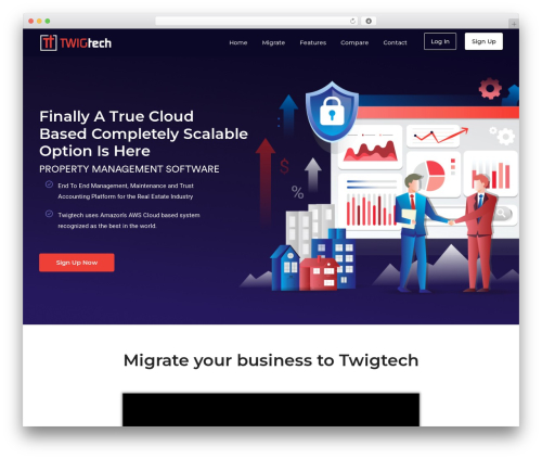 Webify WordPress theme - twigtech.com