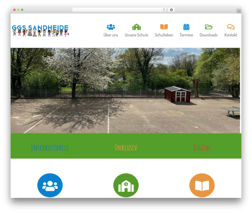 WordPress theme WP Kindergarten - ggs-sandheide.de