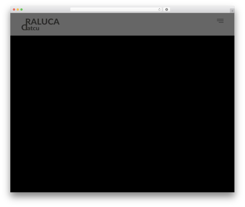 WordPress theme Mora - ralucadatcu.com