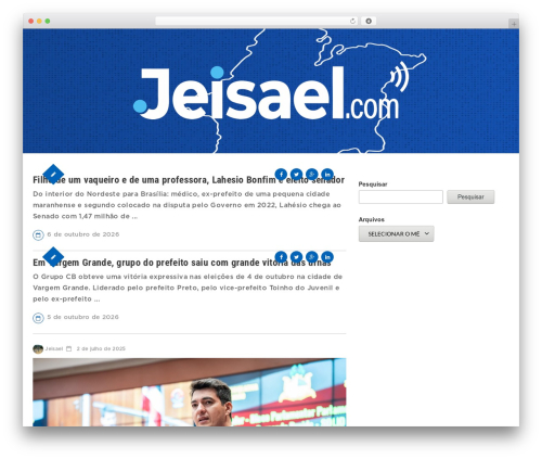 WordPress theme Personal - jeisael.com