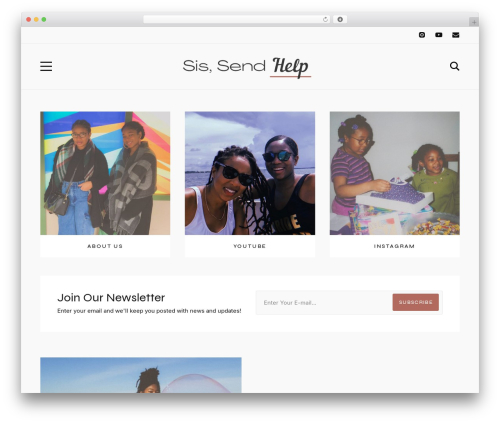 WordPress theme Yaffo - sissendhelp.com