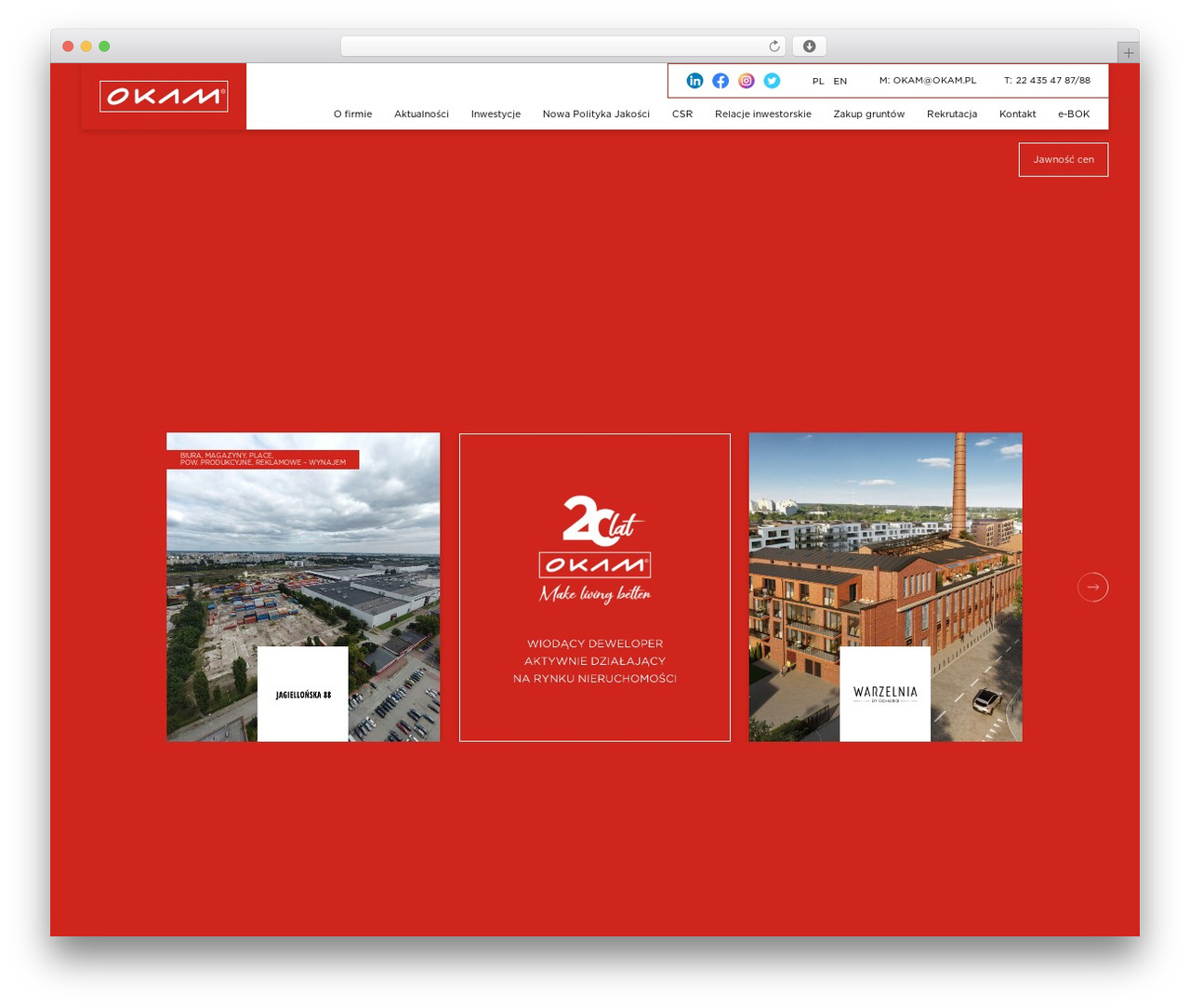 WP theme Proformat - okam.pl WP theme Proformat - okam.pl