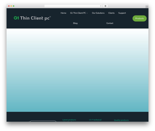 Adventz theme WordPress - g1thinclientpc.com