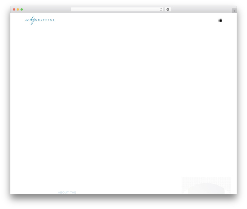 Aoki WordPress theme - mdggraphics.com