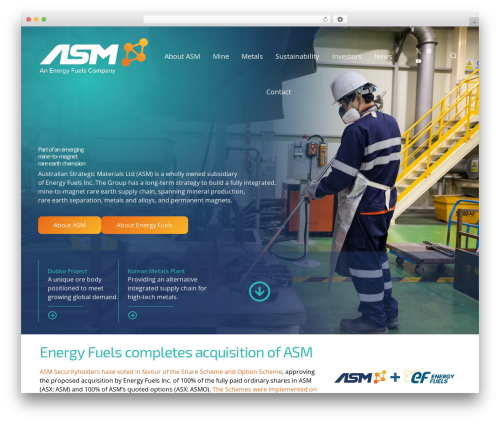 ASM best WordPress theme - asm-au.com