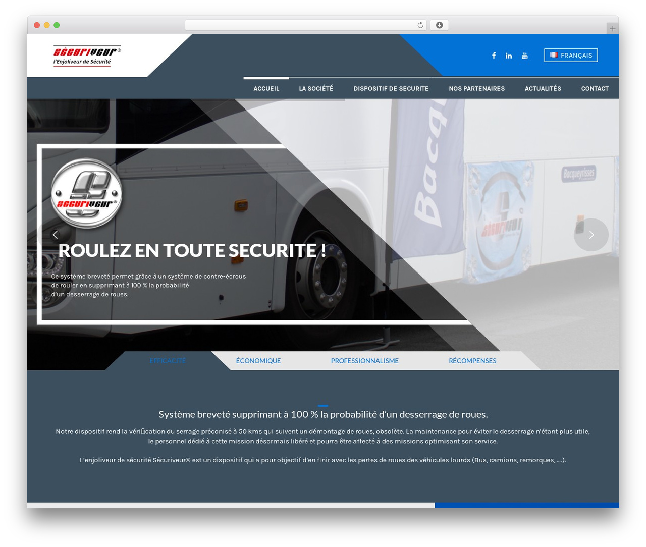 Cargo WordPress theme - securiveur.com