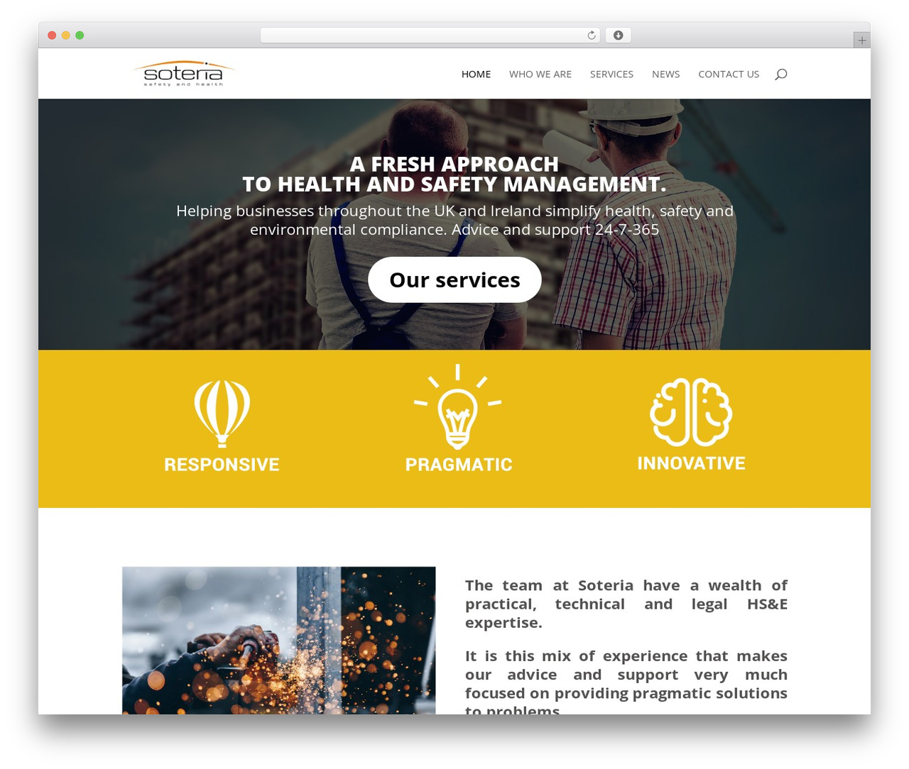 Divi theme WordPress - soteriauk.co.uk