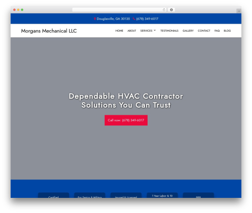 Testimonials hub WordPress plugin - morgansmechanicalga.com