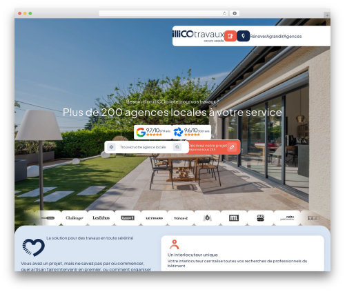 Infocob Web Theme theme WordPress - www.illico-travaux.com