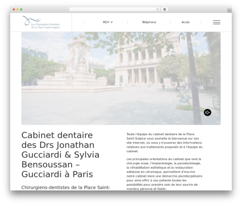 Mediweb WordPress theme - dentiste-paris6-gucciardi.fr