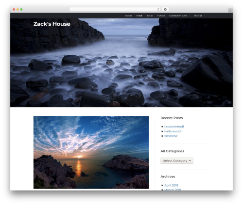 Speaker Theme best WordPress theme - zackshouse.com