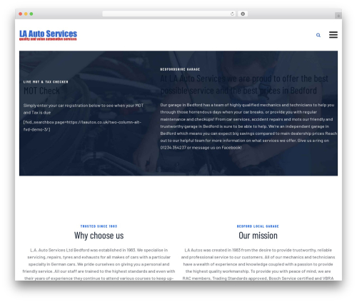 Theme WordPress Karon - laautos.co.uk