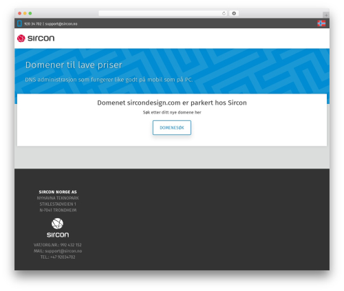Sircon showcase WordPress plugin - sircondesign.com