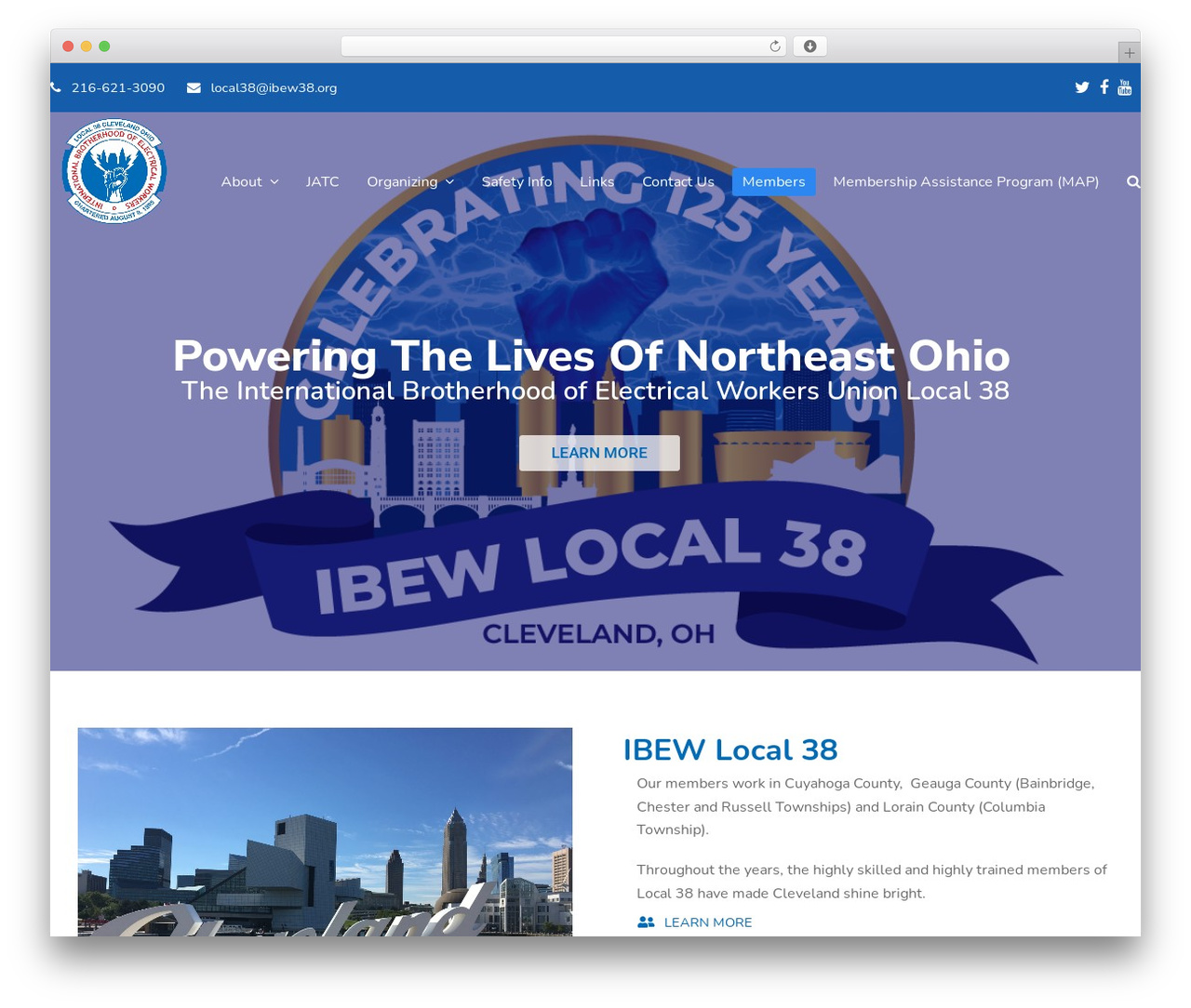 Total theme WordPress - ibew38.org
