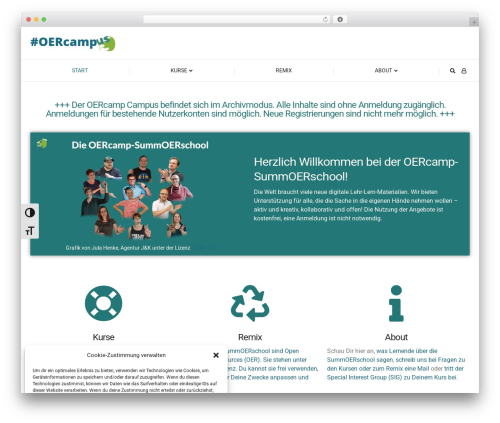 Aardvark plugin WordPress plugin - campus.oercamp.de