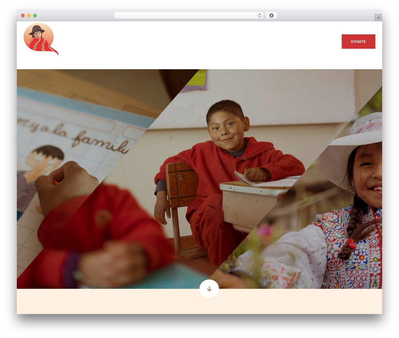 WordPress theme Elevation Web - quechuabenefit.org