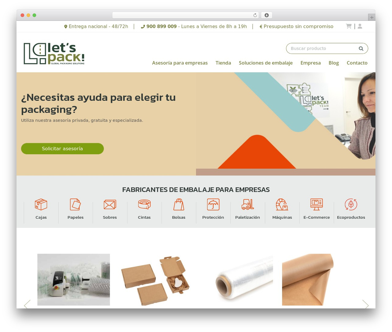 WordPress theme Letspack - letspack.es WordPress theme Letspack - letspack.es