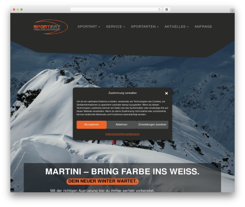 Divi weather gtm WordPress plugin - sport-art.at