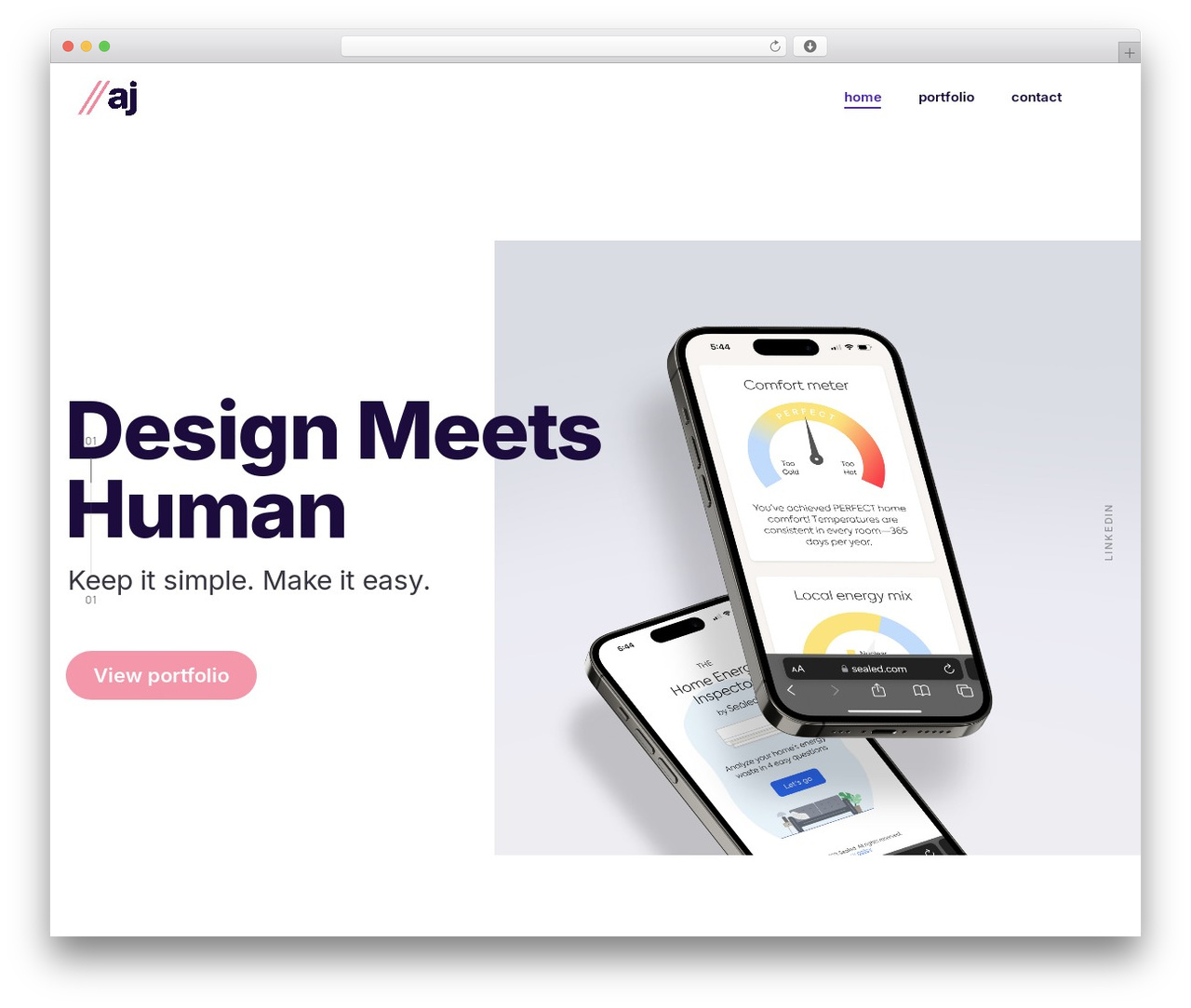 WordPress theme Nyssa - andrewjordan.org