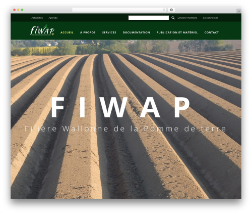WordPress website theme Base de dev - fiwap.be