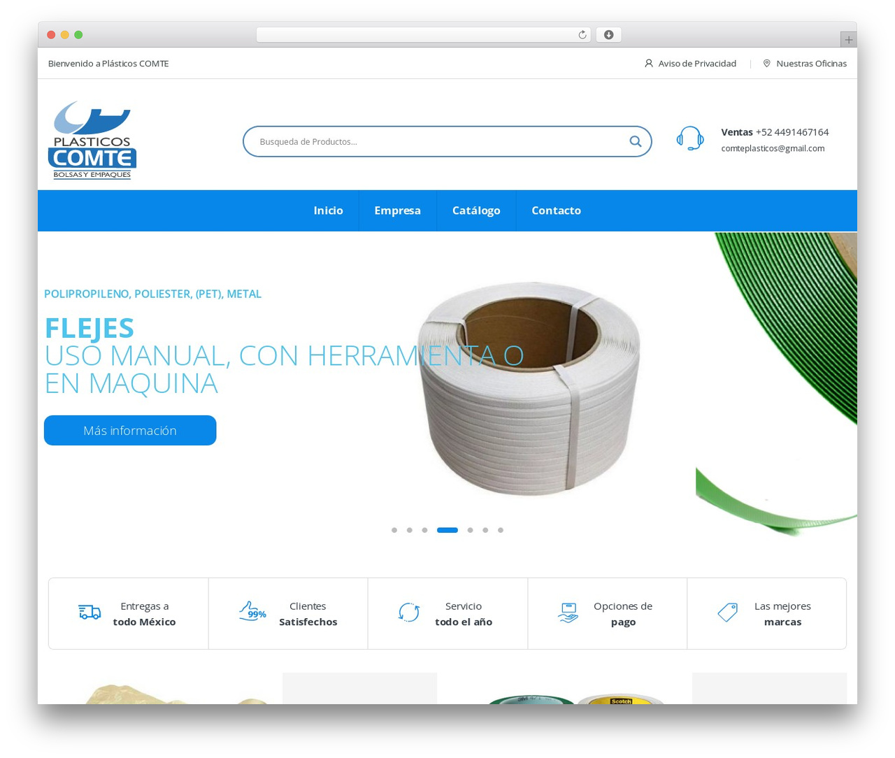 WP theme PlasticosCOMTE - plasticoscomte.com.mx