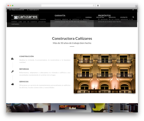 builder69 theme WordPress - canizaresbcn.com