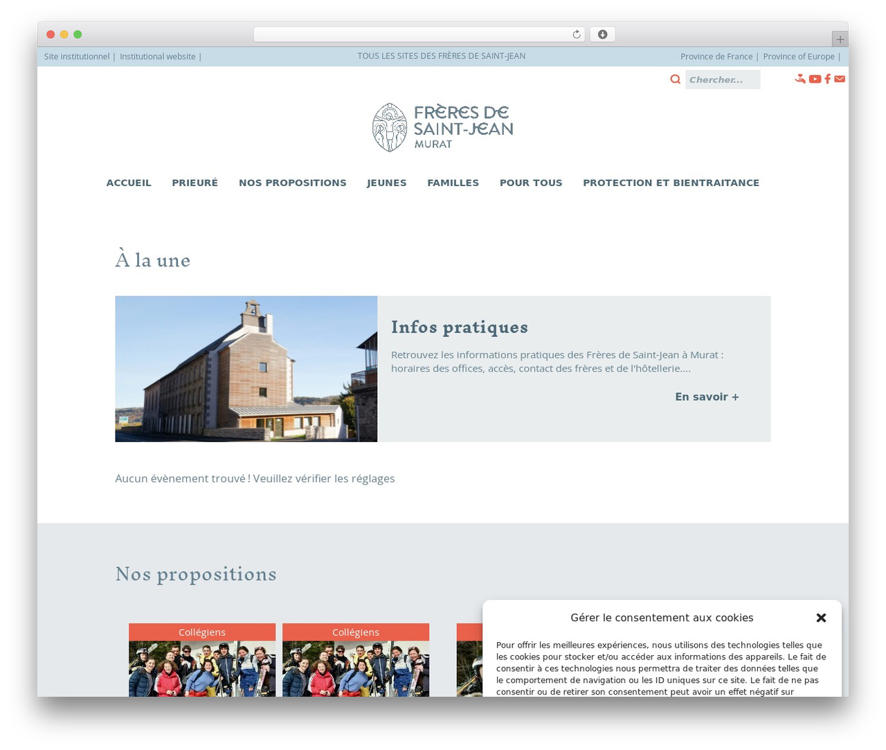 congregation WordPress website theme - stjean-murat.com congregation WordPress website theme - stjean-murat.com