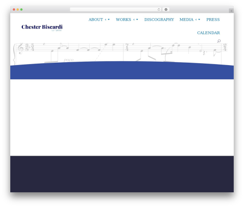 Divi modules typewriter WordPress plugin - chesterbiscardi.com