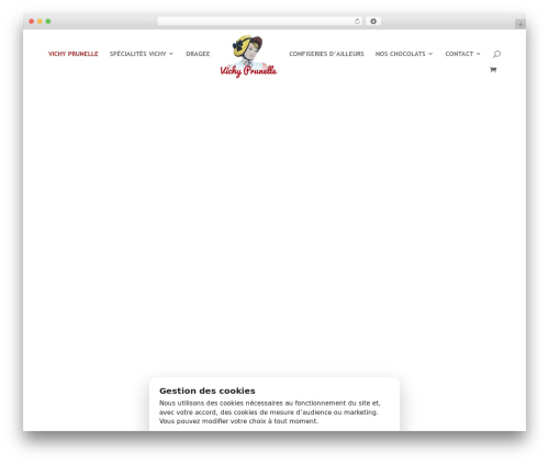Divi WP theme - vichy-prunelle.com