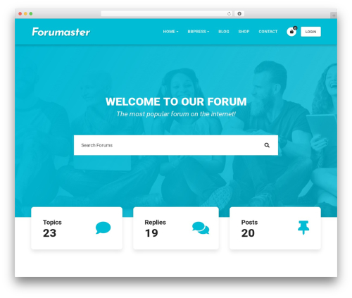 Forumaster WordPress theme - wordpress-288344-963442.cloudwaysapps.com
