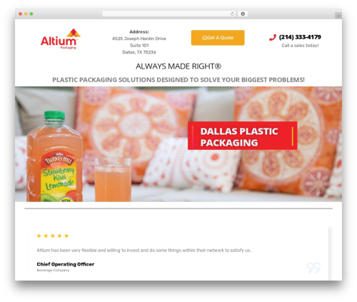 Instive essential WordPress plugin - dallasplasticpackaging.com