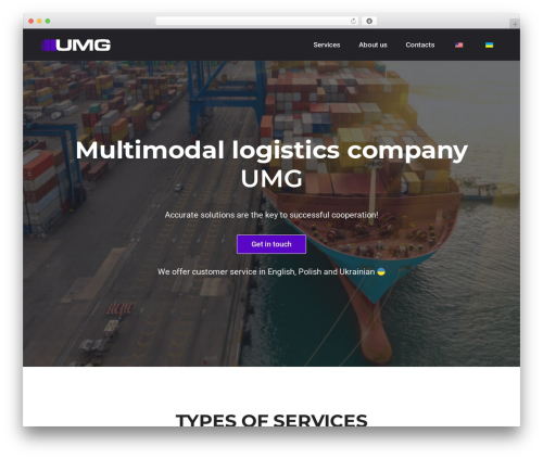 Powernode WordPress theme design - umgpol.com