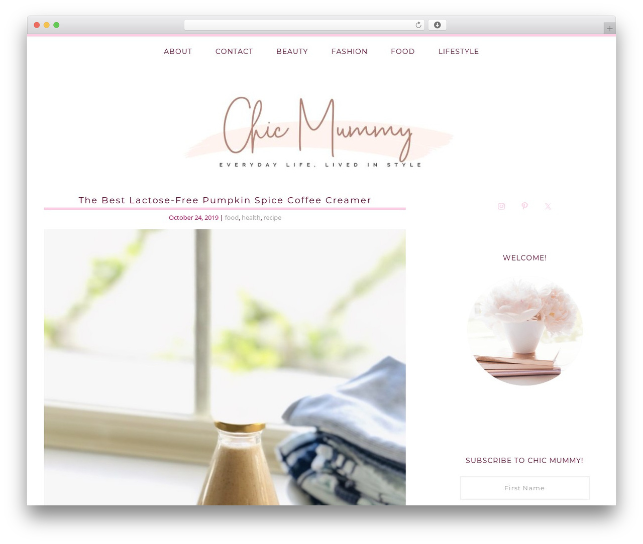 Silver theme WordPress - chic-mummy.com Silver theme WordPress - chic-mummy.com