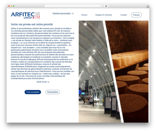 Theme WordPress arfitec - arfitec.com