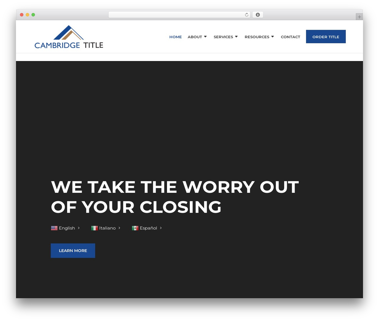 Theme WordPress Divi - cambridgetitleservices.com Theme WordPress Divi - cambridgetitleservices.com