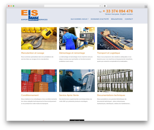 Theme WordPress Solid WP v2.0.0 - expertindustryservices.com