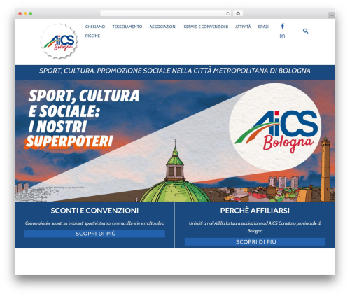 Alphalisting WordPress plugin - aicsbologna.it