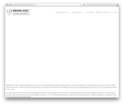 Twenty Twenty-Five theme WordPress free - bbmri-eric.eu