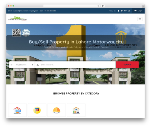 Classiera helper WordPress plugin - lahoremotorwaycity.com