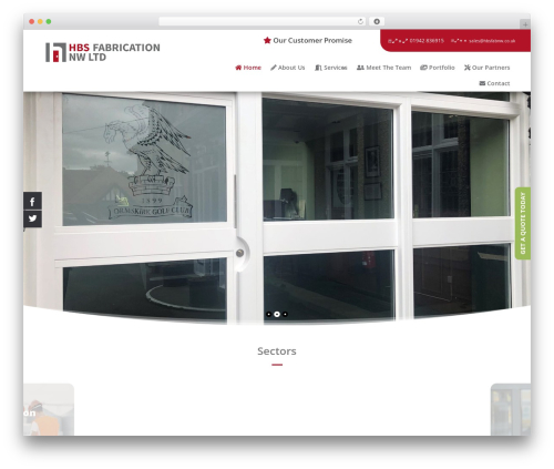 WordPress theme Divi - hbsfabricationnw.co.uk