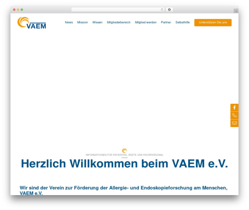 Bones WordPress theme - vaem.eu