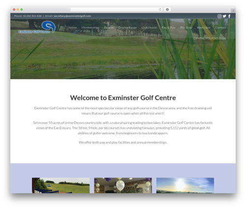 Sugar calendar WordPress plugin - exminstergolf.com