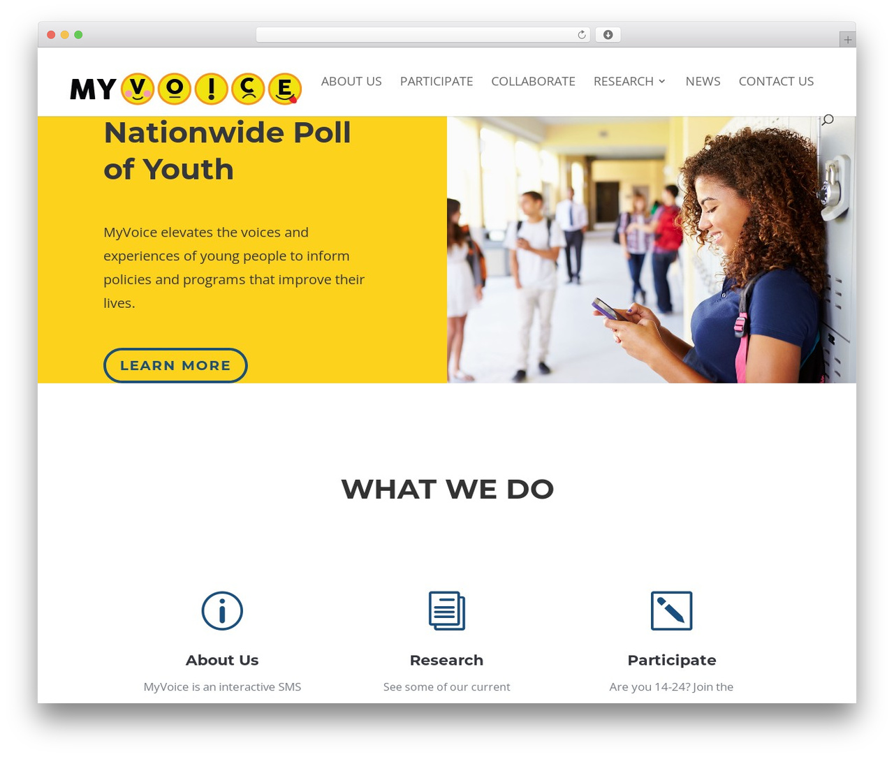 Divi Child WordPress theme - hearmyvoicenow.org